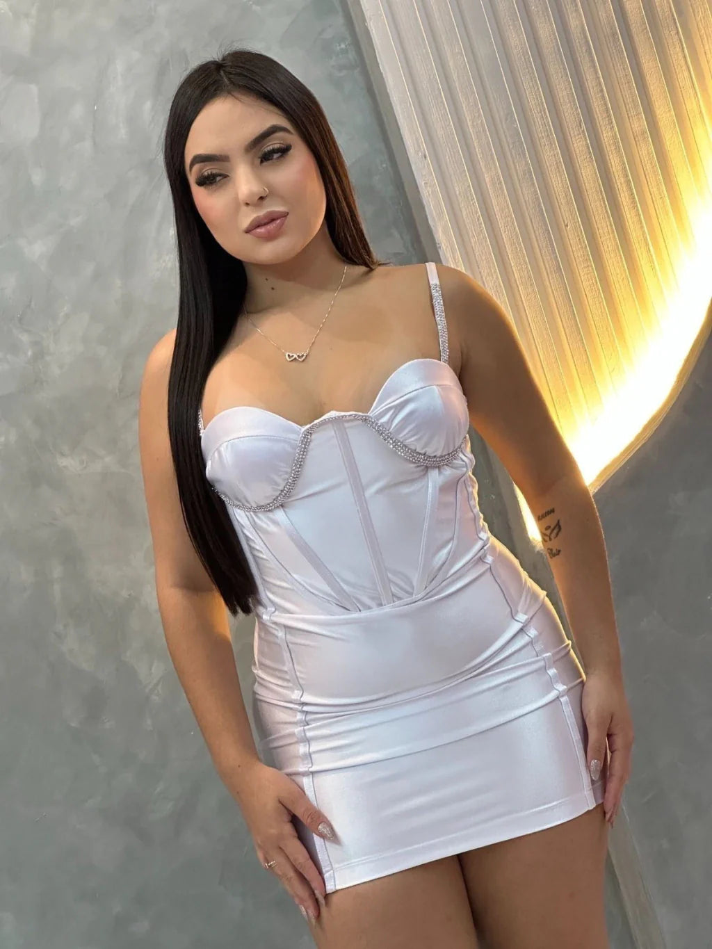 Vestido Princes Strass