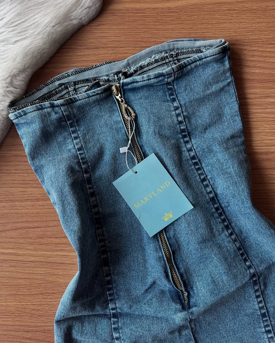 Vestido Retrô Jeans