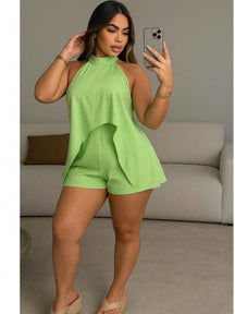 Macaquinho Elegante Feminino