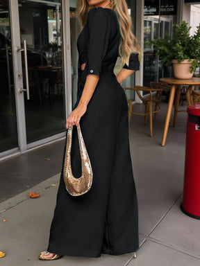 Macacão Longo Feminino e Elegante