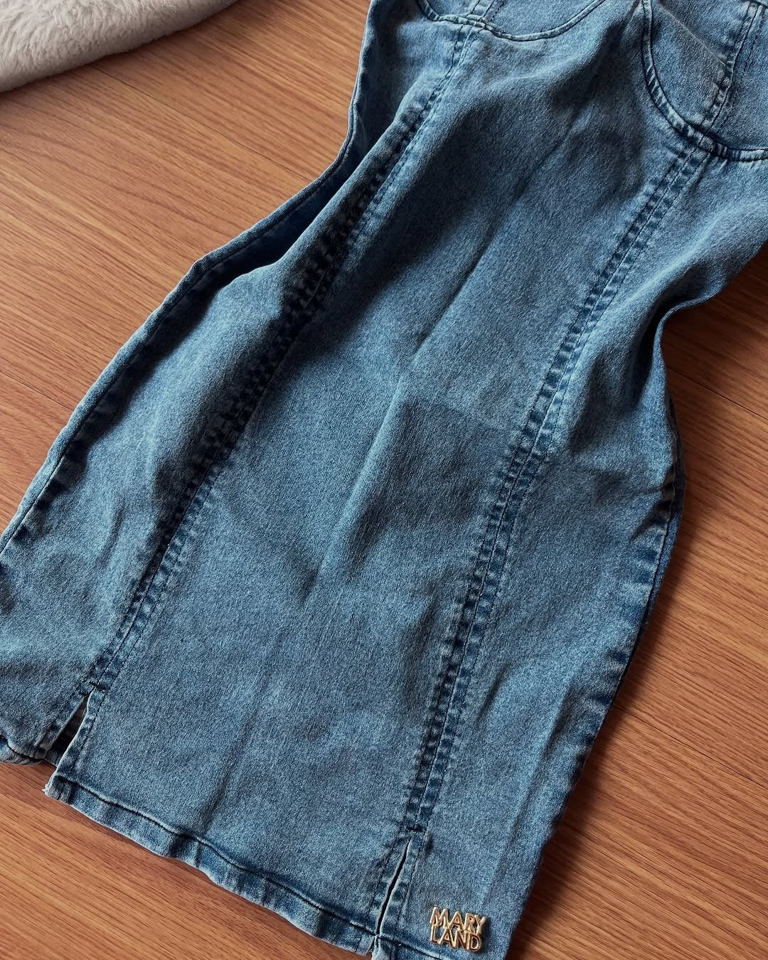 Vestido Retrô Jeans