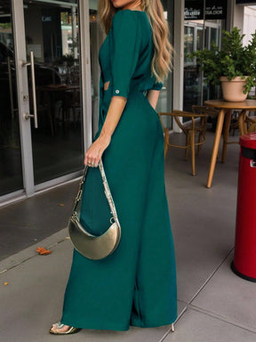 Macacão Longo Feminino e Elegante