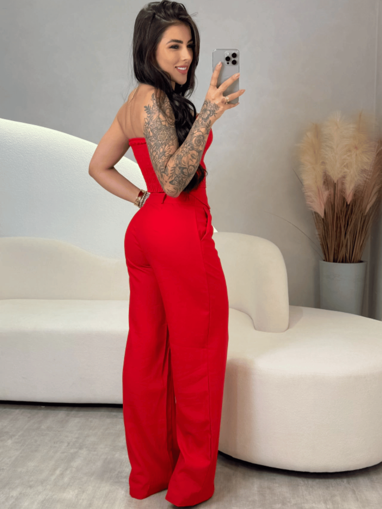 Conjunto Elegante Alfaiataria Social