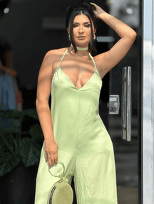 Macacão Longo Pantalona