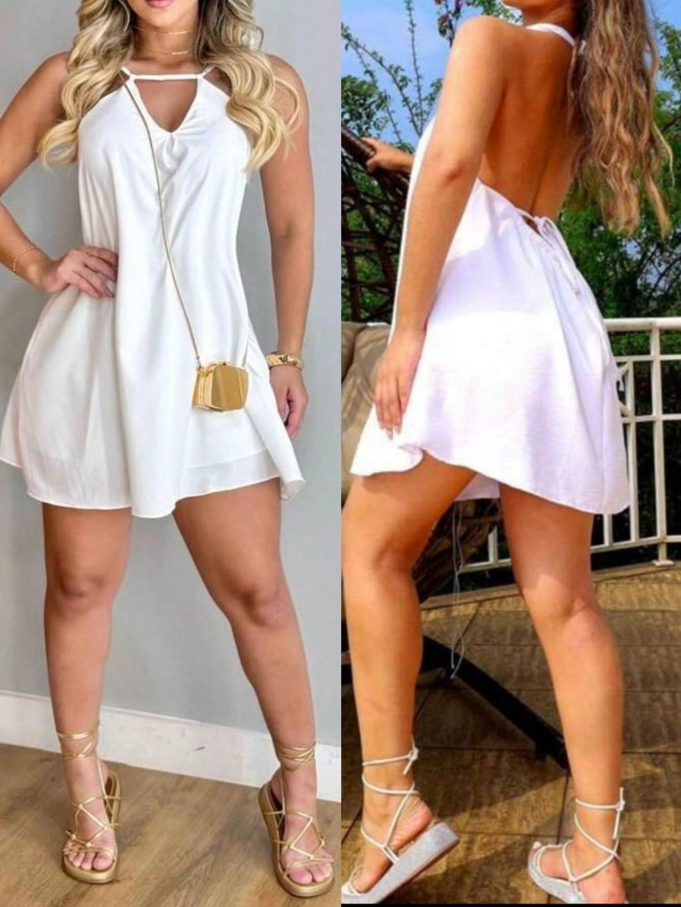 Macaquinho Tipo Vestido