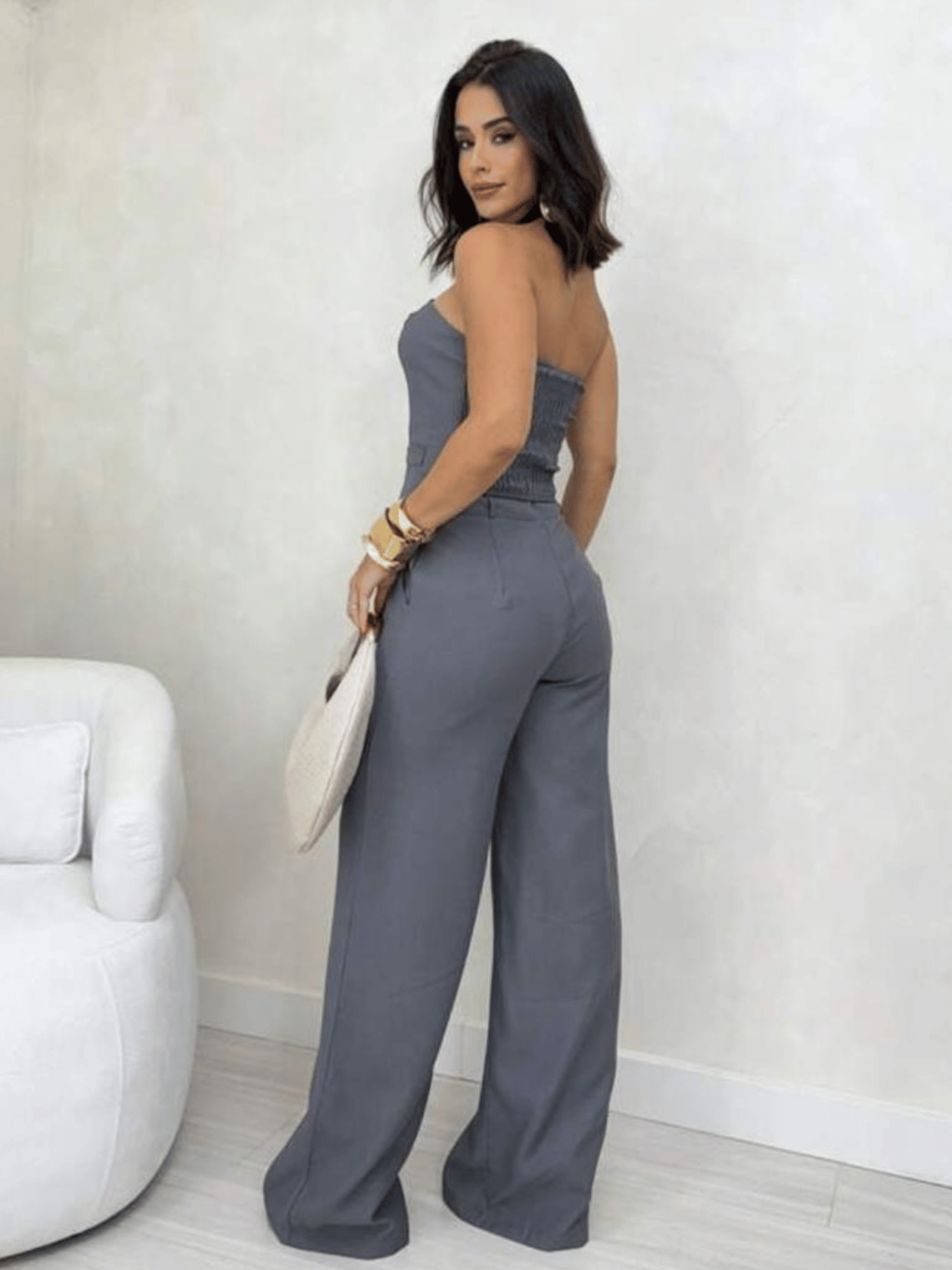 Conjunto Elegante Alfaiataria Social