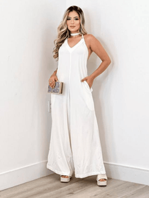 Macacão Longo Pantalona