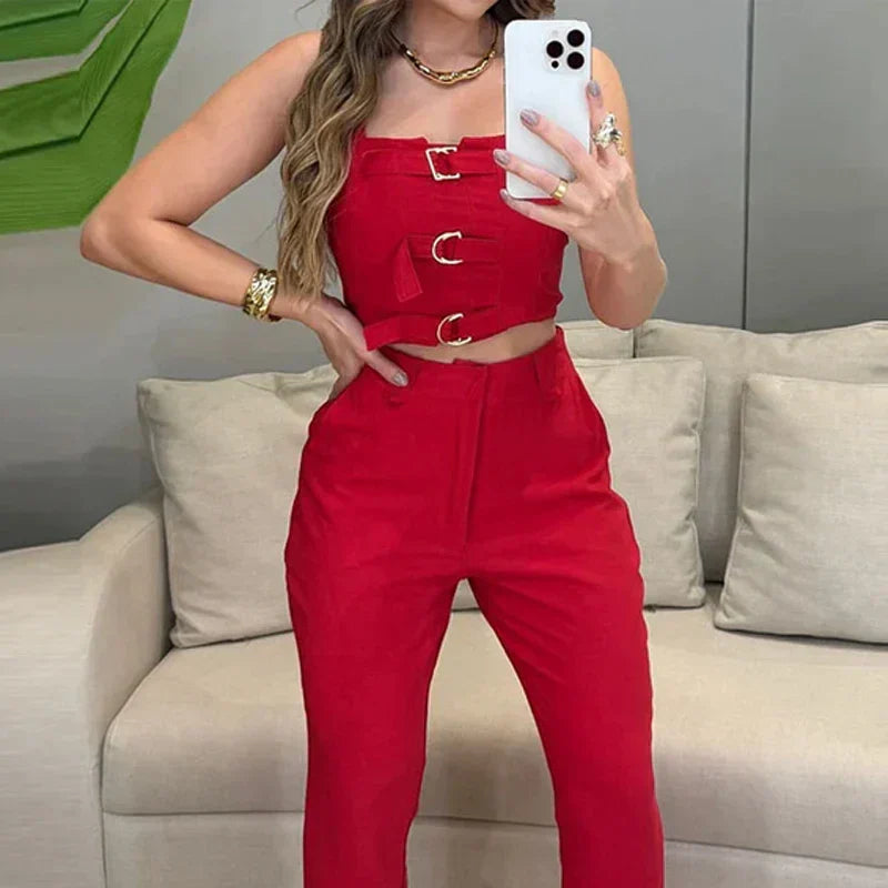 Conjunto 2 Peças Scarlet Power