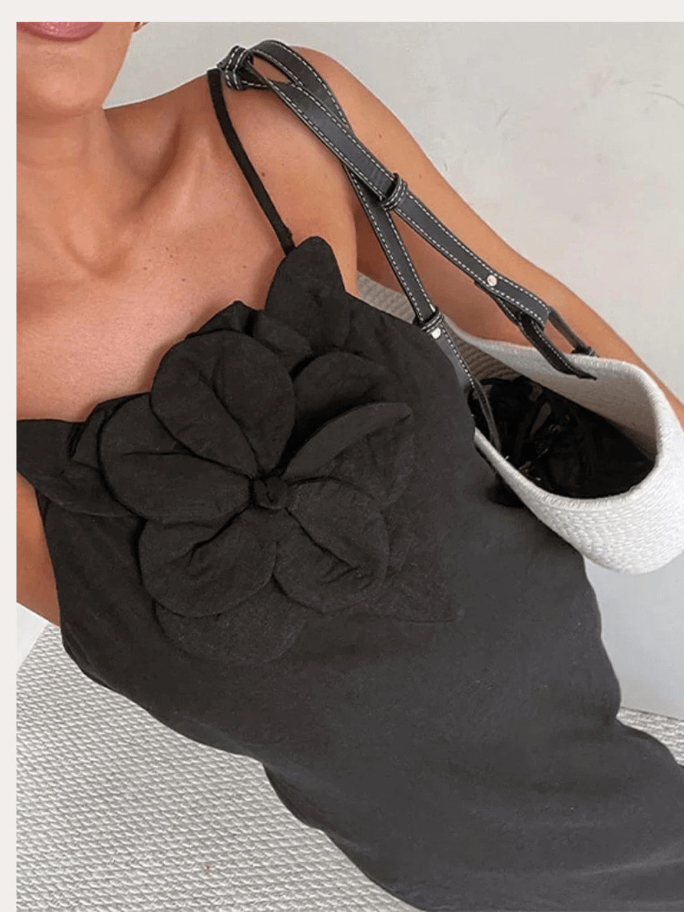 Vestido Longo Vogue Flor de Linho