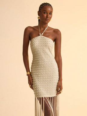 Vestido Longo Com Babados