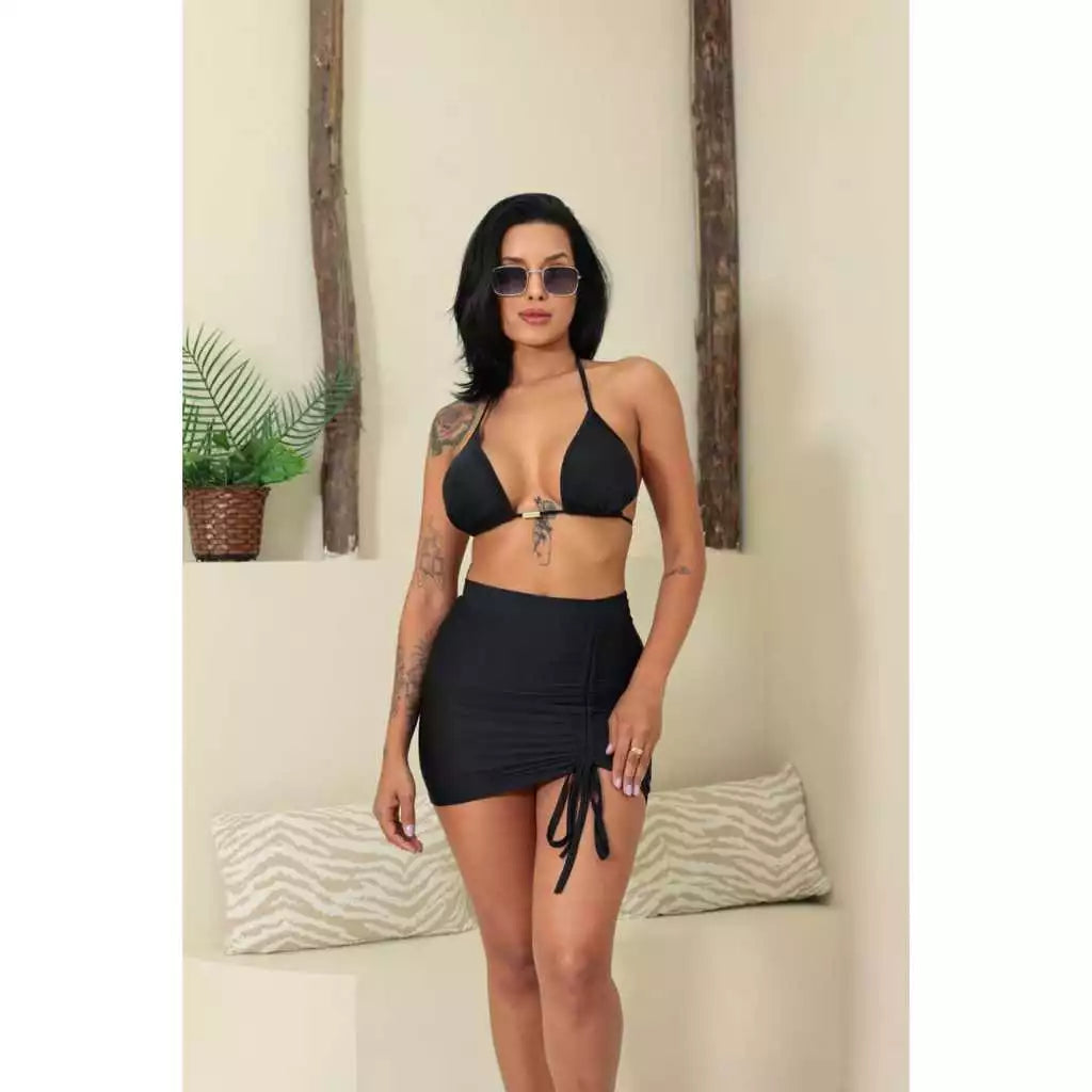 Biquini 3 Peças com Saia Aurora