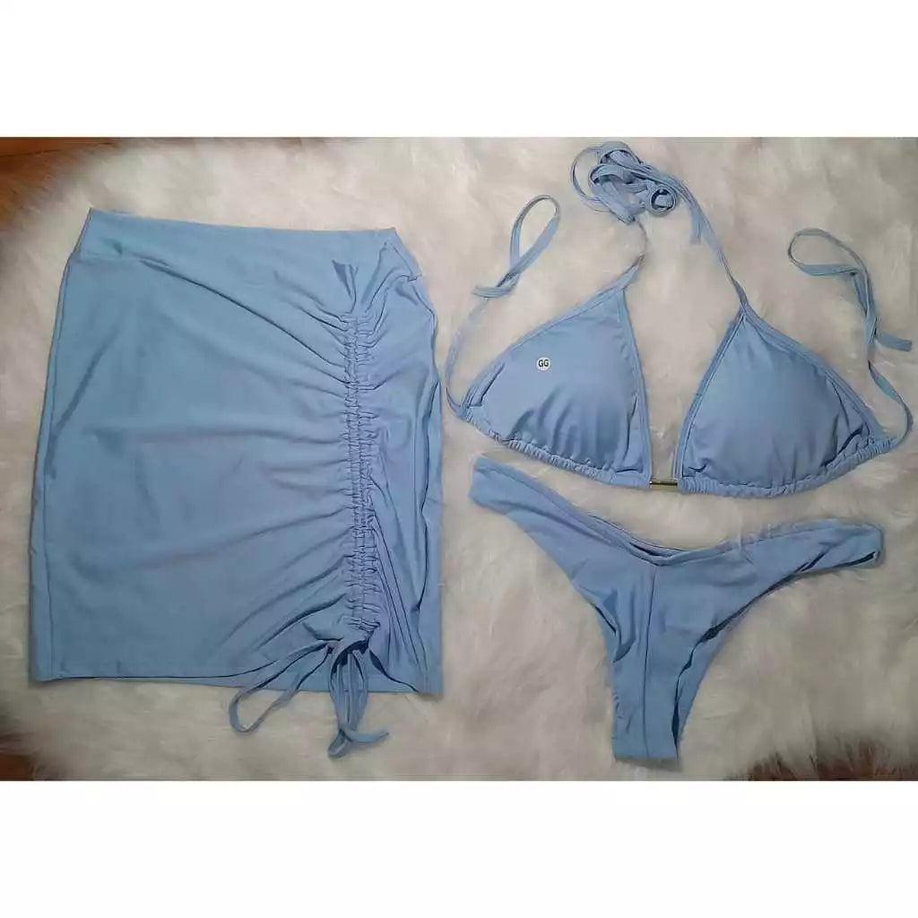 Biquini 3 Peças com Saia Aurora