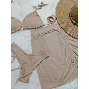 Biquini 3 Peças com Saia Aurora