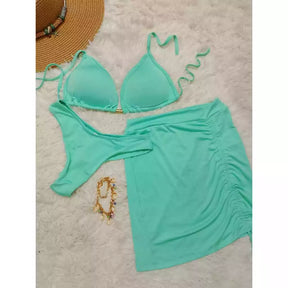 Biquini 3 Peças com Saia Aurora