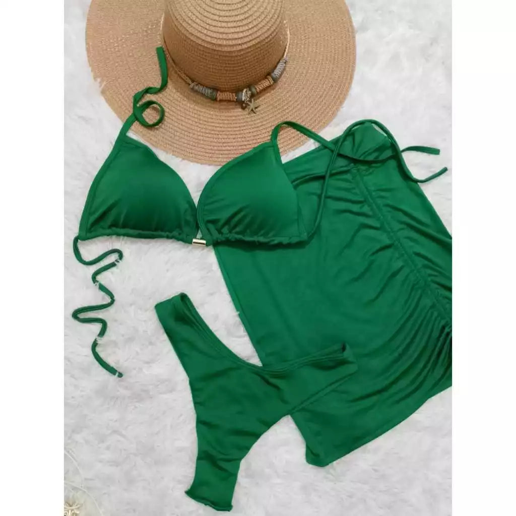 Biquini 3 Peças com Saia Aurora