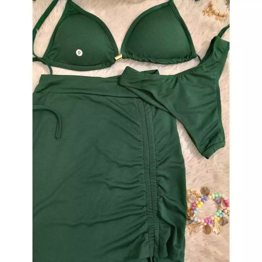 Biquini 3 Peças com Saia Aurora