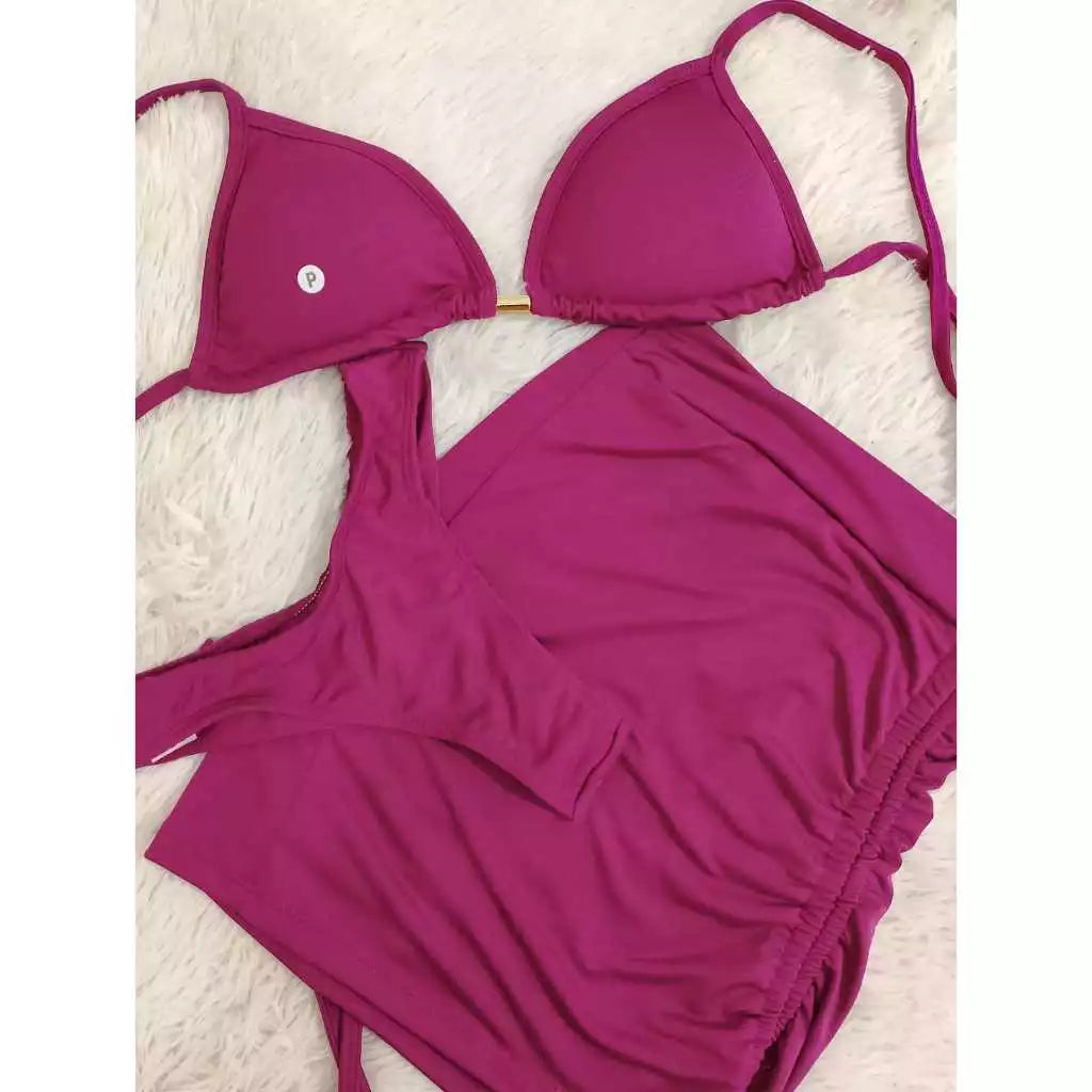 Biquini 3 Peças com Saia Aurora