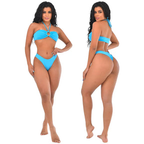 biquini fio duplo com bojo removível biquíni tomara que caia