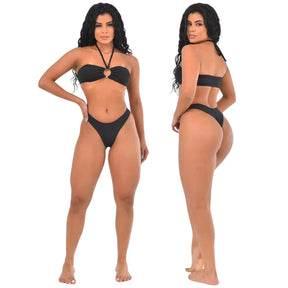 biquini fio duplo com bojo removível biquíni tomara que caia