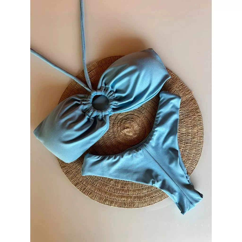 biquini fio duplo com bojo removível biquíni tomara que caia