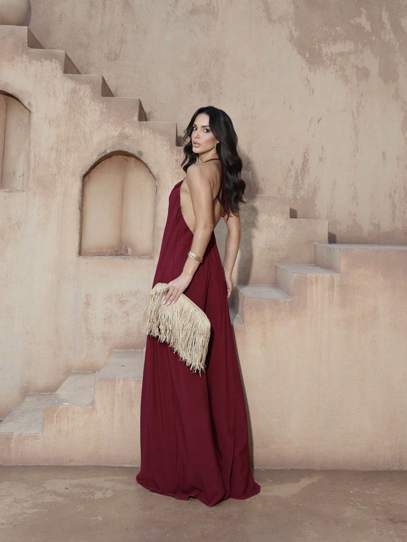 Macacão Pantalona Elegante Feminino