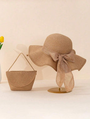 Chapéu de Praia + Bolsa Lux