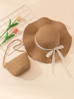 Chapéu de Praia + Bolsa Madam