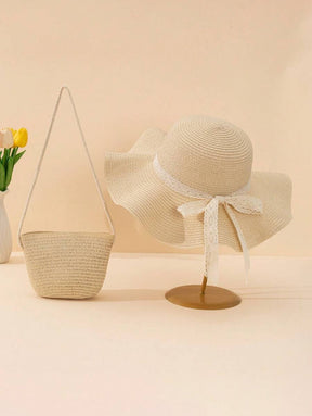 Chapéu de Praia + Bolsa Madam