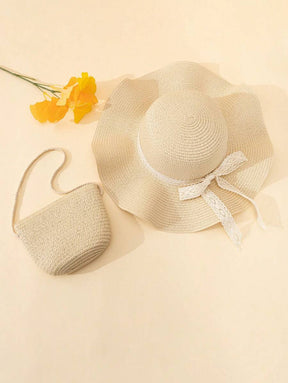 Chapéu de Praia + Bolsa Madam