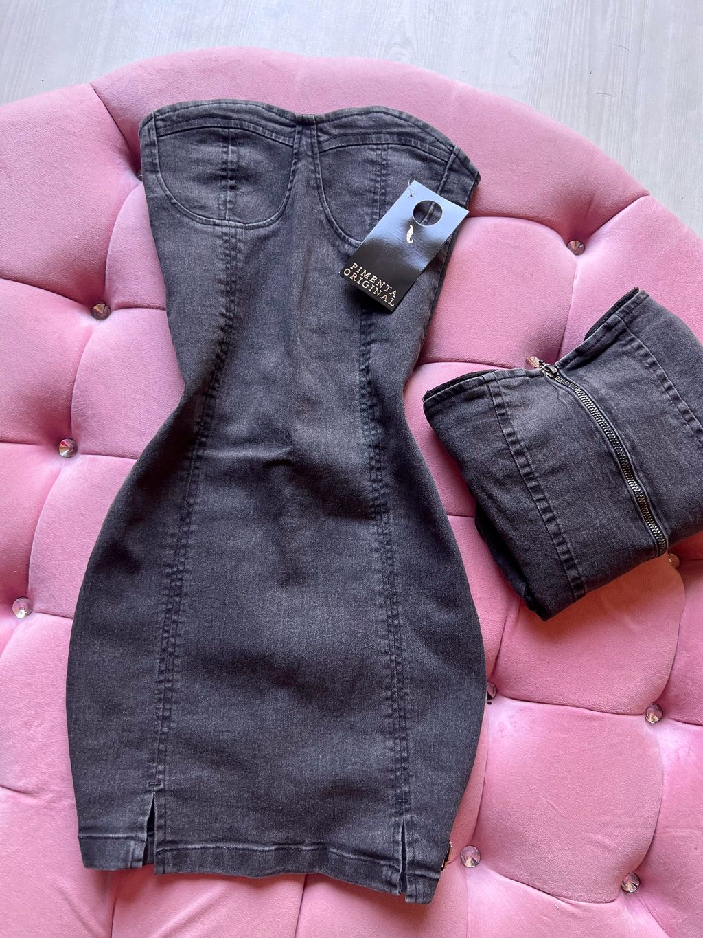 Vestido Jeans Escuro