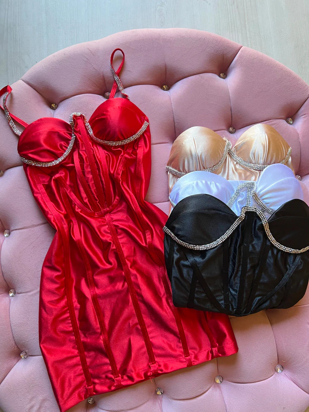 Vestido Princes Strass