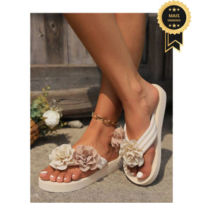 Sandália de Praia Flower