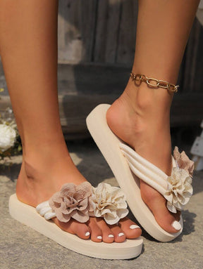 Sandália de Praia Flower